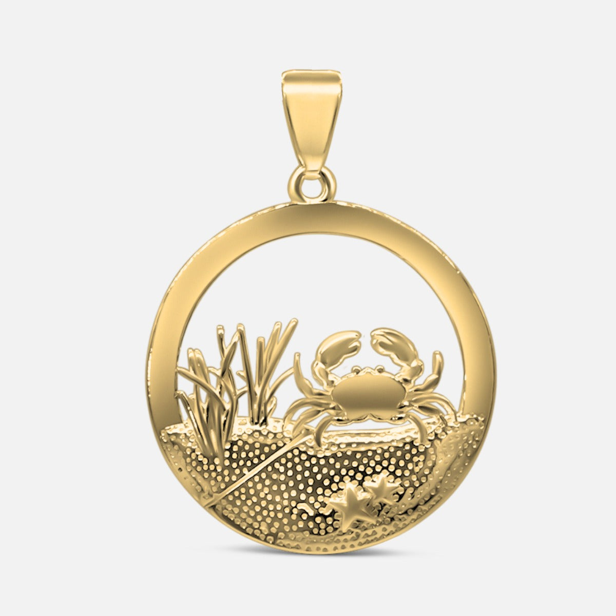 Crab Round / Dune - Gold