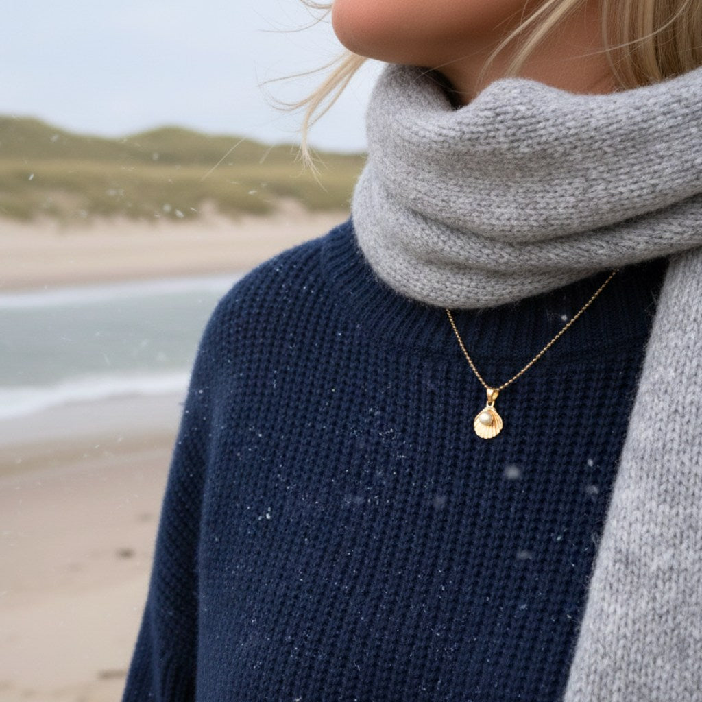 Pearl shell - gold
