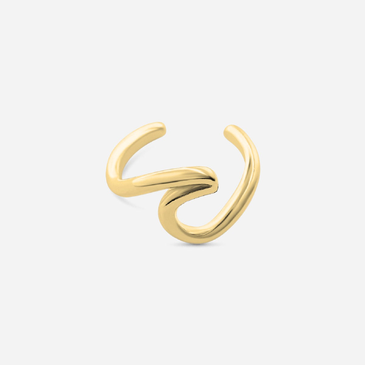 Earcuff Wave - silver