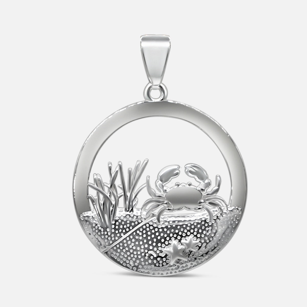 Crab Round / Dune - Silver