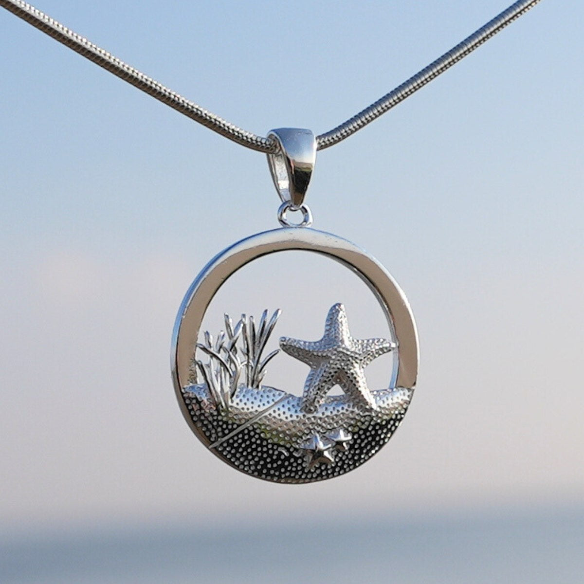 Starfish round / Dune - Silver