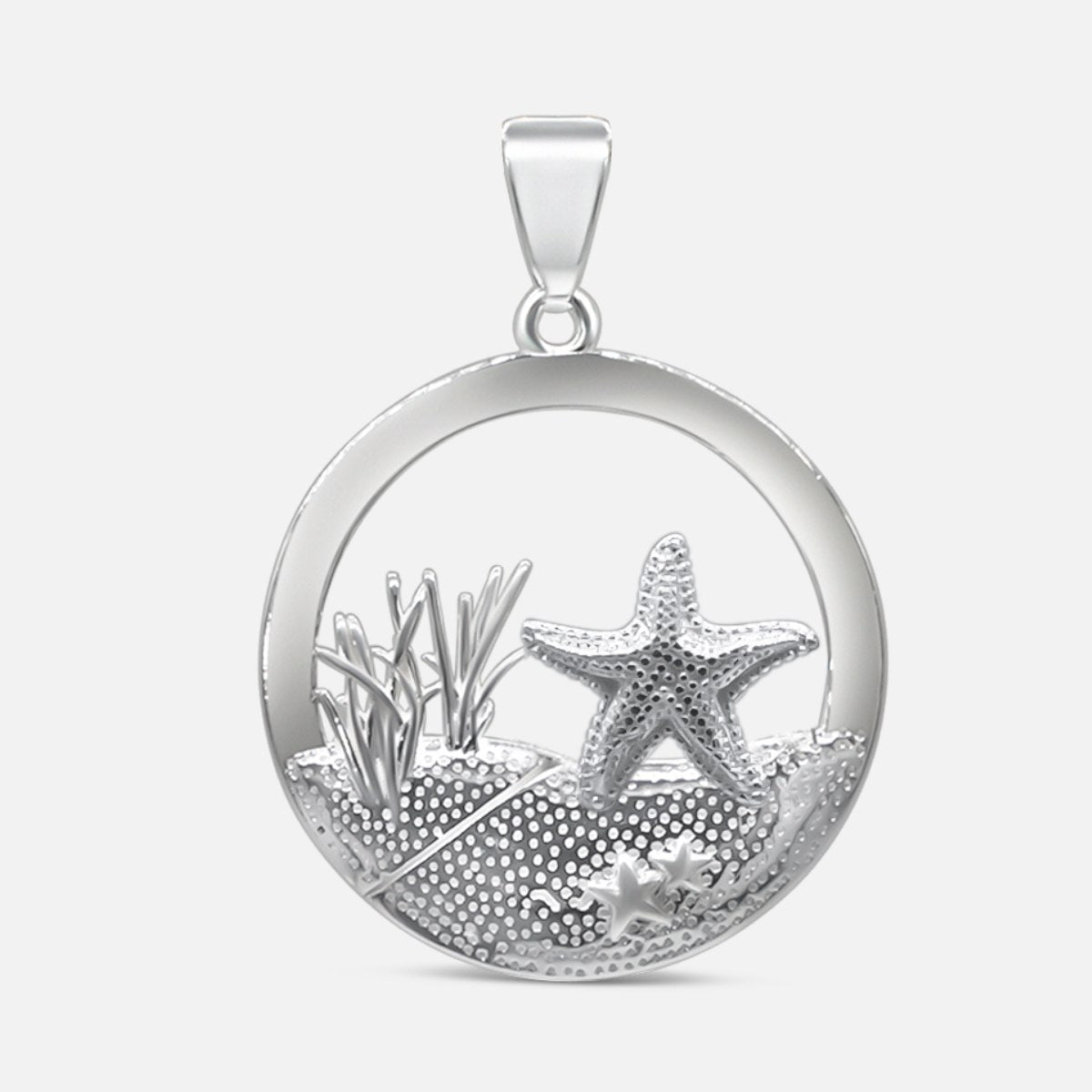 Starfish round / Dune - Silver