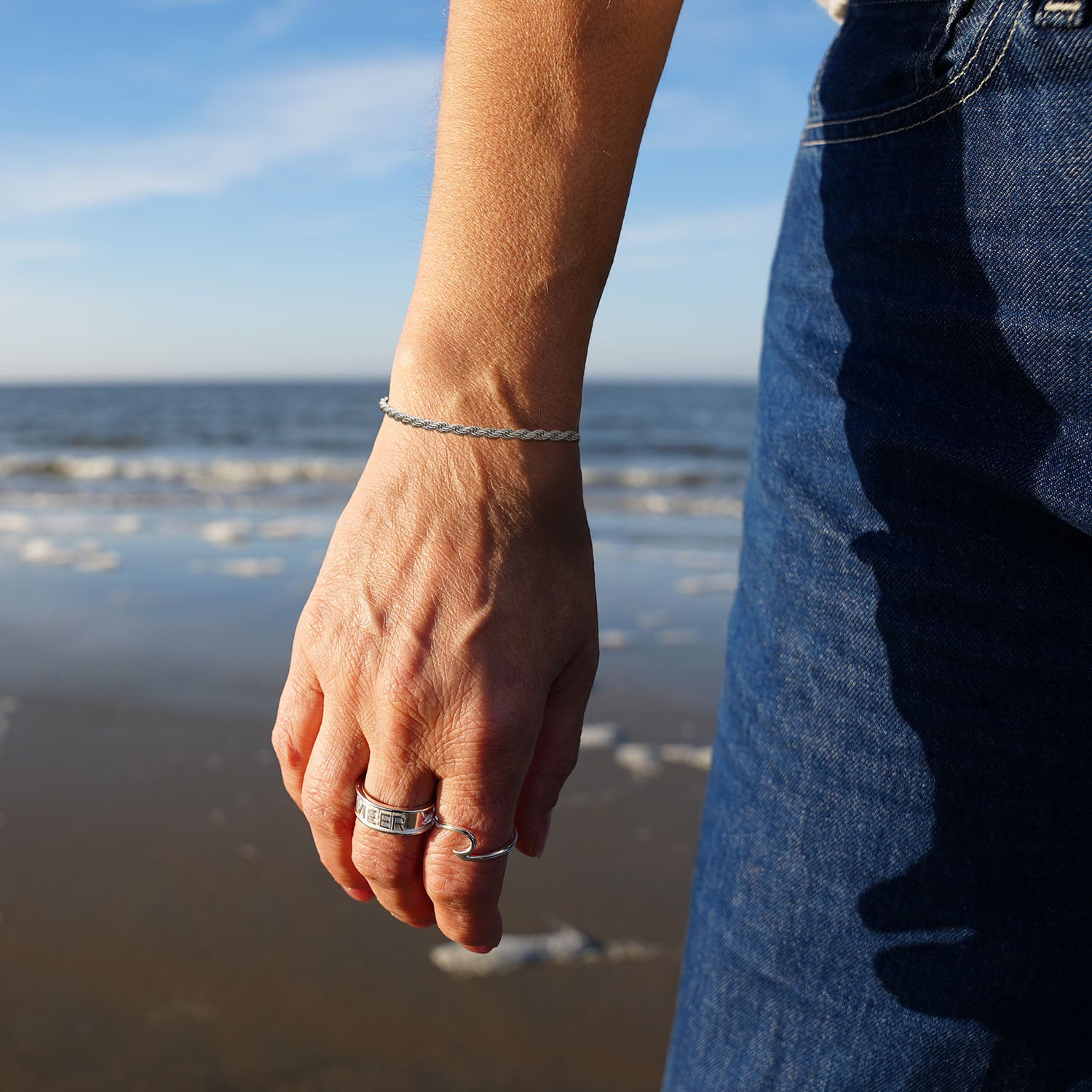 Beach rope" bracelet