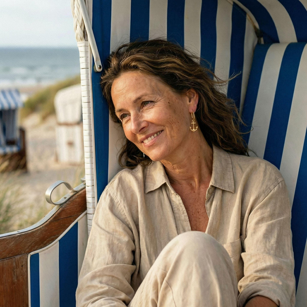 Anhänger Creole Anker - Gold - Nordlust®