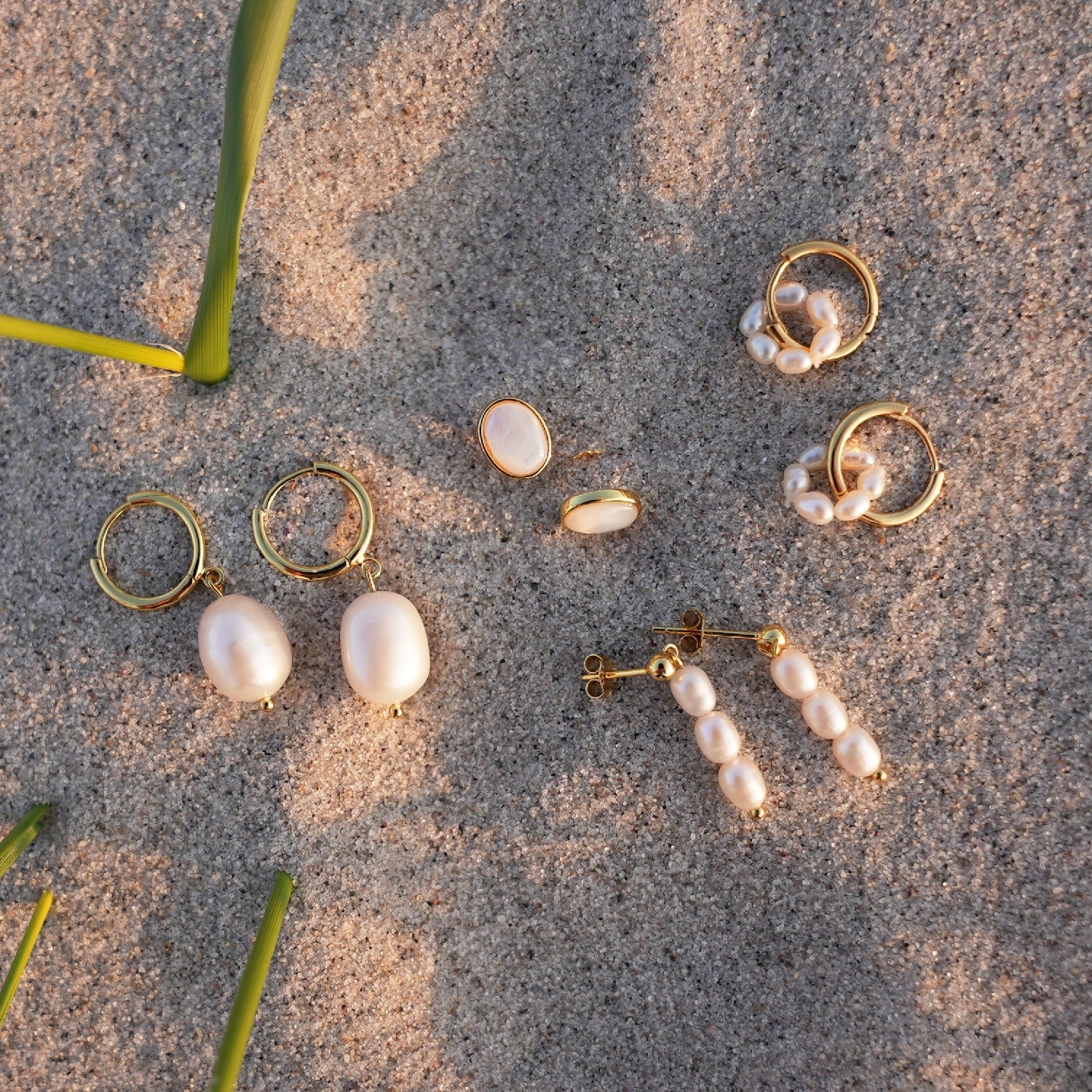 Ohrring Perle "Mira" - Gold - Nordlust®