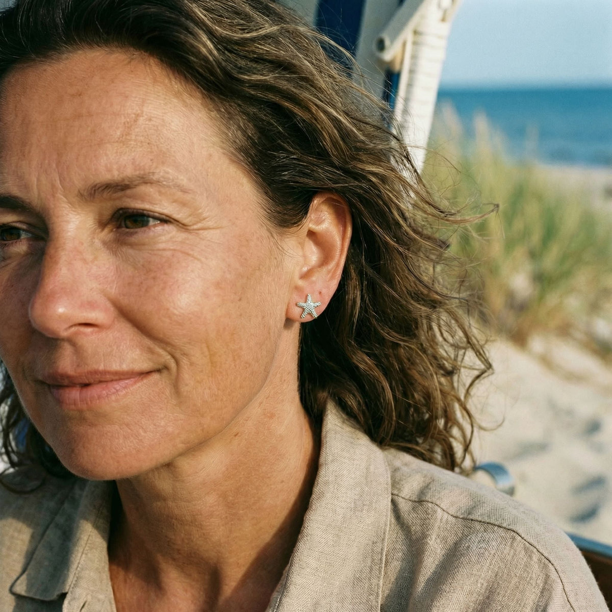 Ohrstecker "kleiner Seestern" - Silber - Nordlust®