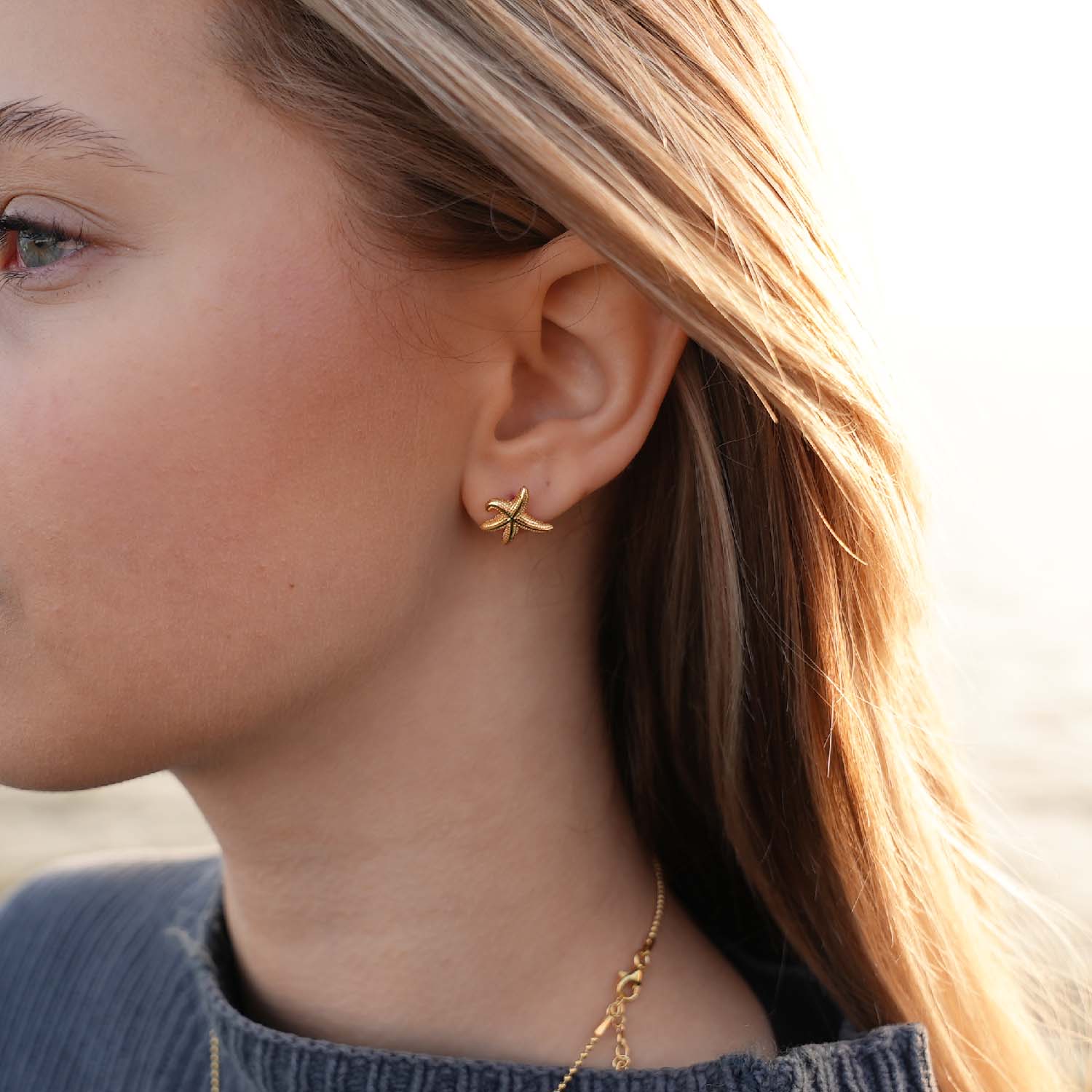 Ohrstecker Seestern - Gold - Nordlust®
