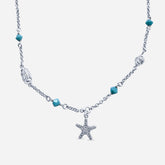 Kette "Meeresfunken" - Silber