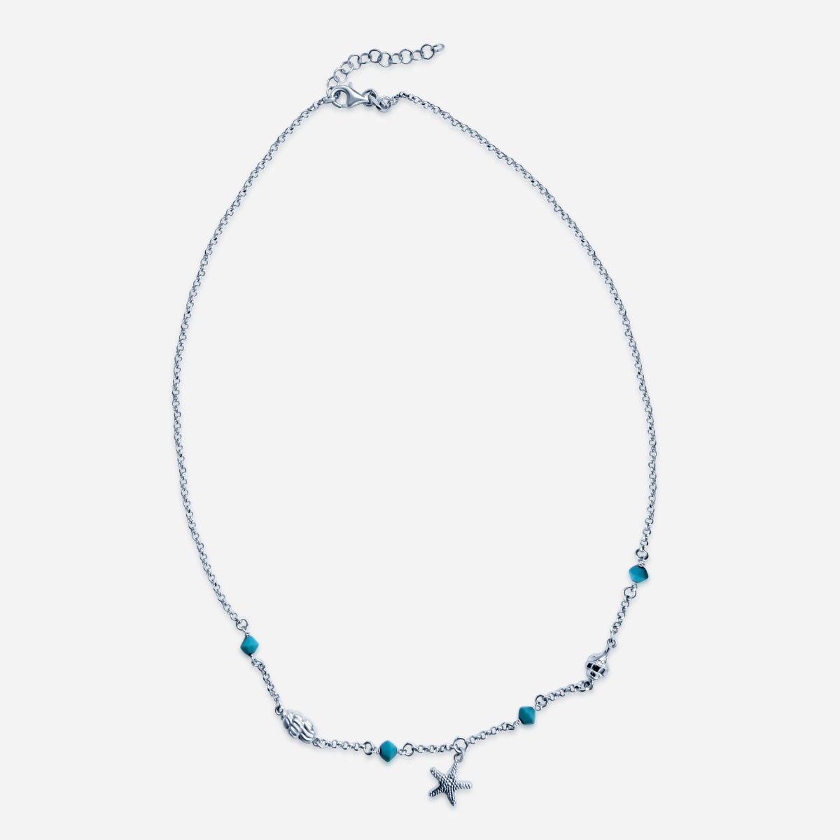 Kette "Meeresfunken" - Silber