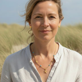 Kette "Meeresfunken" - Gold