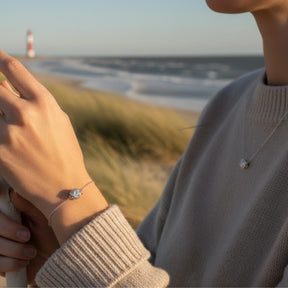 Anhänger "Strahlender Knoten" - Silber