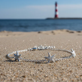 Armband "Küstensterne" - Silber