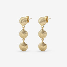 Ohrstecker Herzmuschel