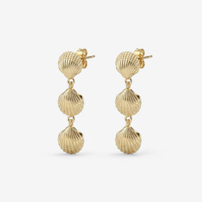 Ohrstecker Herzmuschel