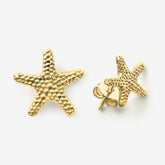 Ohrstecker "kleiner Seestern" - Gold