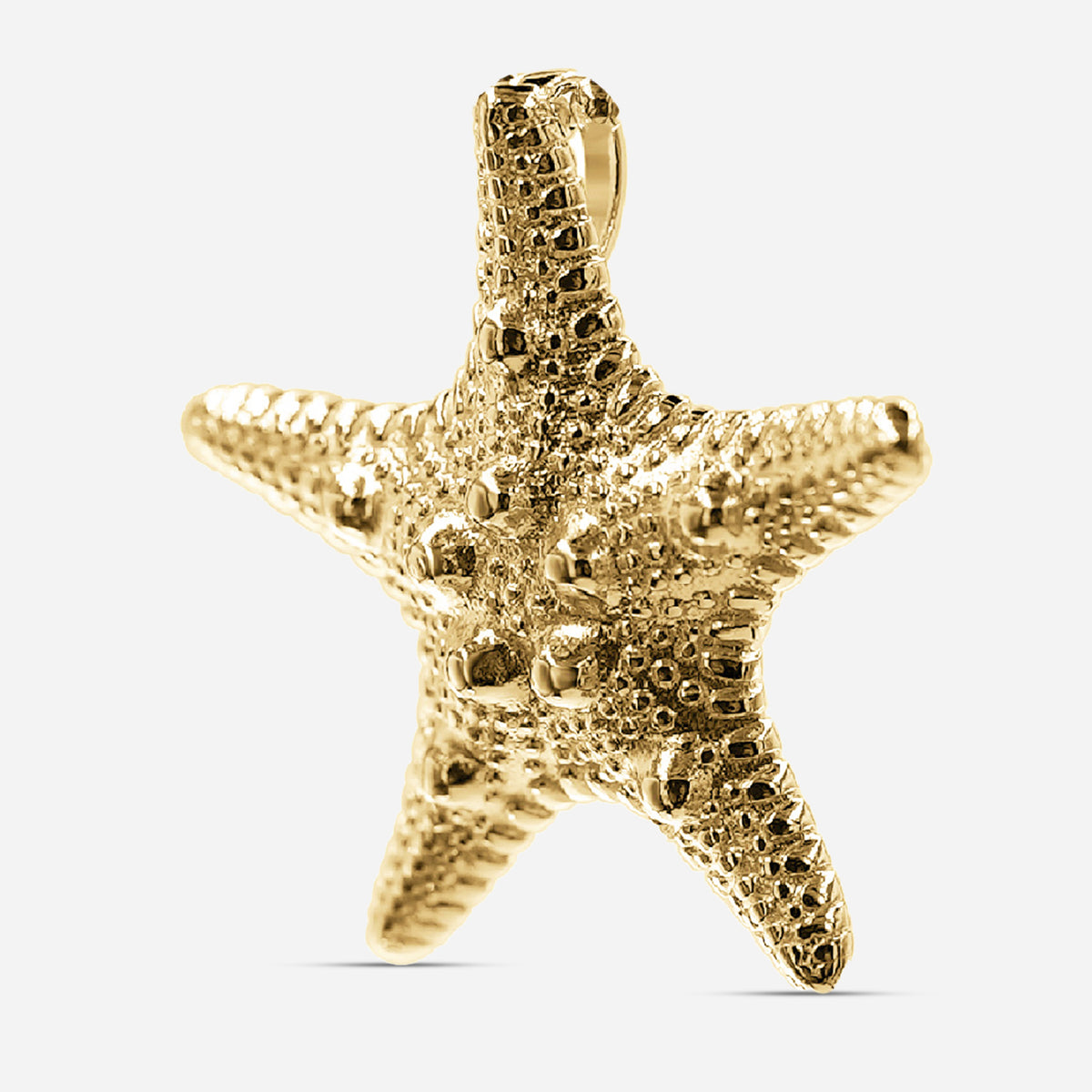 Starfish dotted - gold