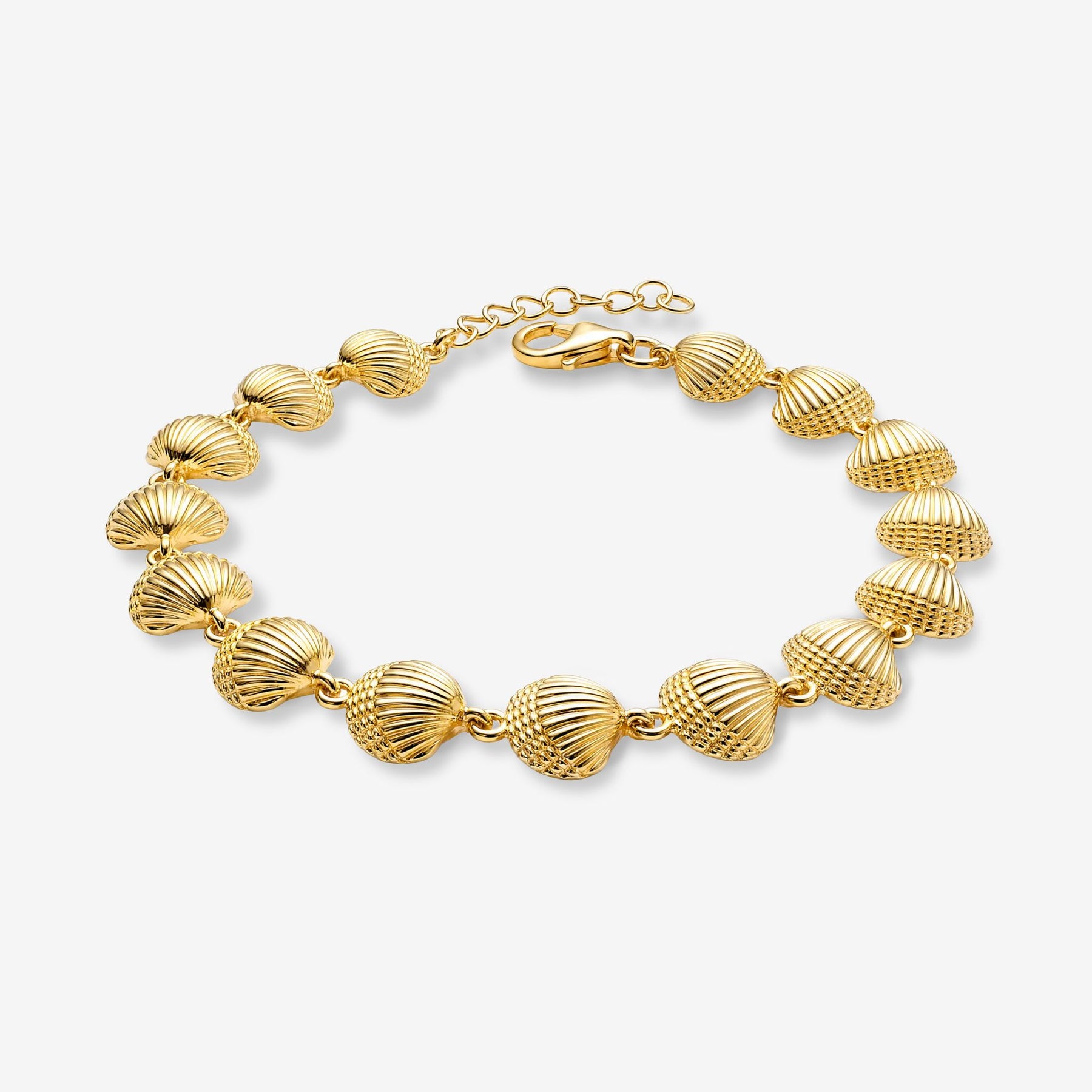 Armband Herzmuscheln