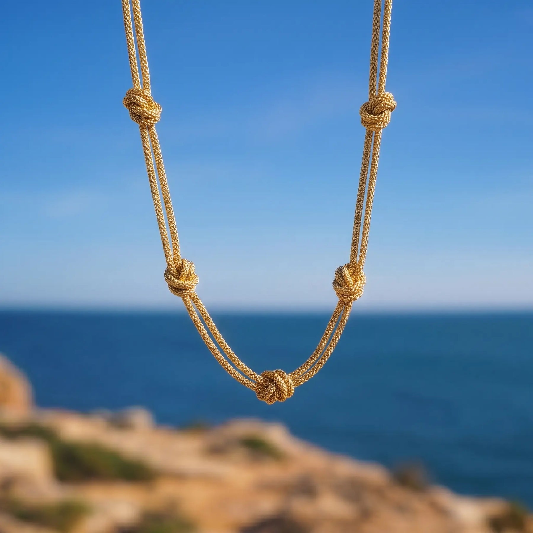 Kette "Wellenknoten"