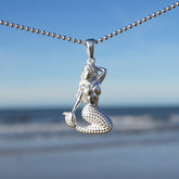 Ear Studs Wave - silver