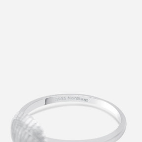 Shell Ring Small - silver
