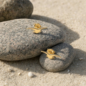 Ohrstecker Möwe