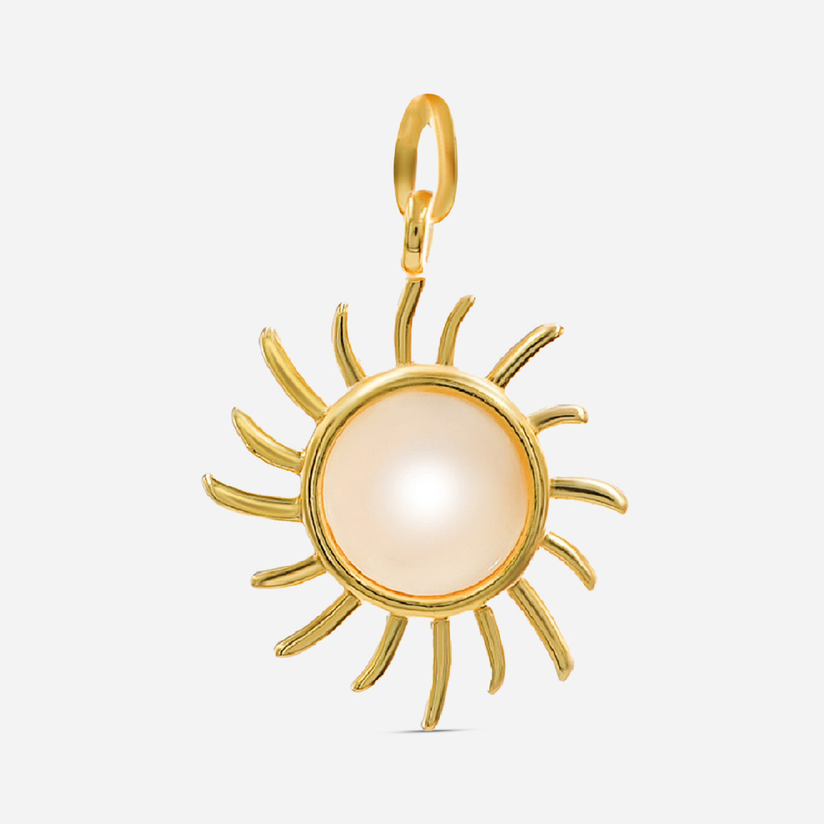 Sun - Mother-of-pearl - gold