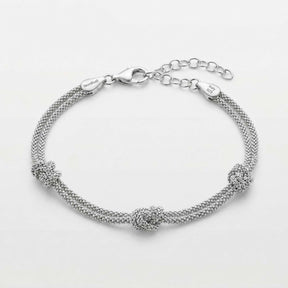 Armband "Wellenknoten-Trio"