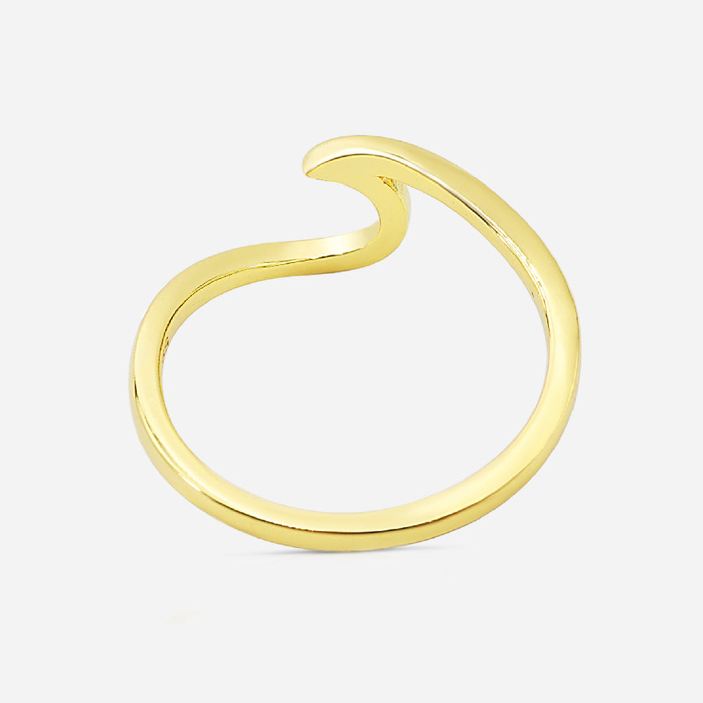 Wave Ring - gold