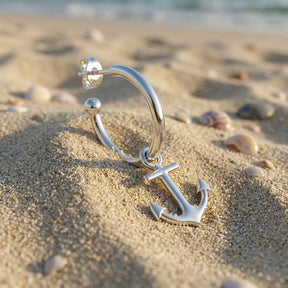 Anhänger Creole Anker - Silber - Nordlust®