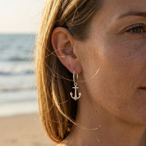 Anhänger Creole Anker - Silber - Nordlust®