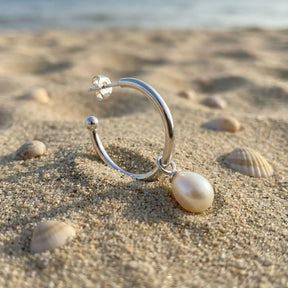 Anhänger Creole Perle - Silber - Nordlust®