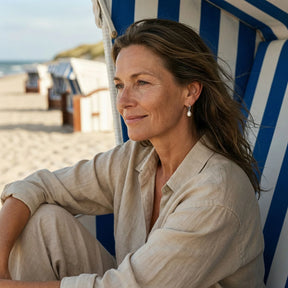 Anhänger Creole Perle - Silber - Nordlust®