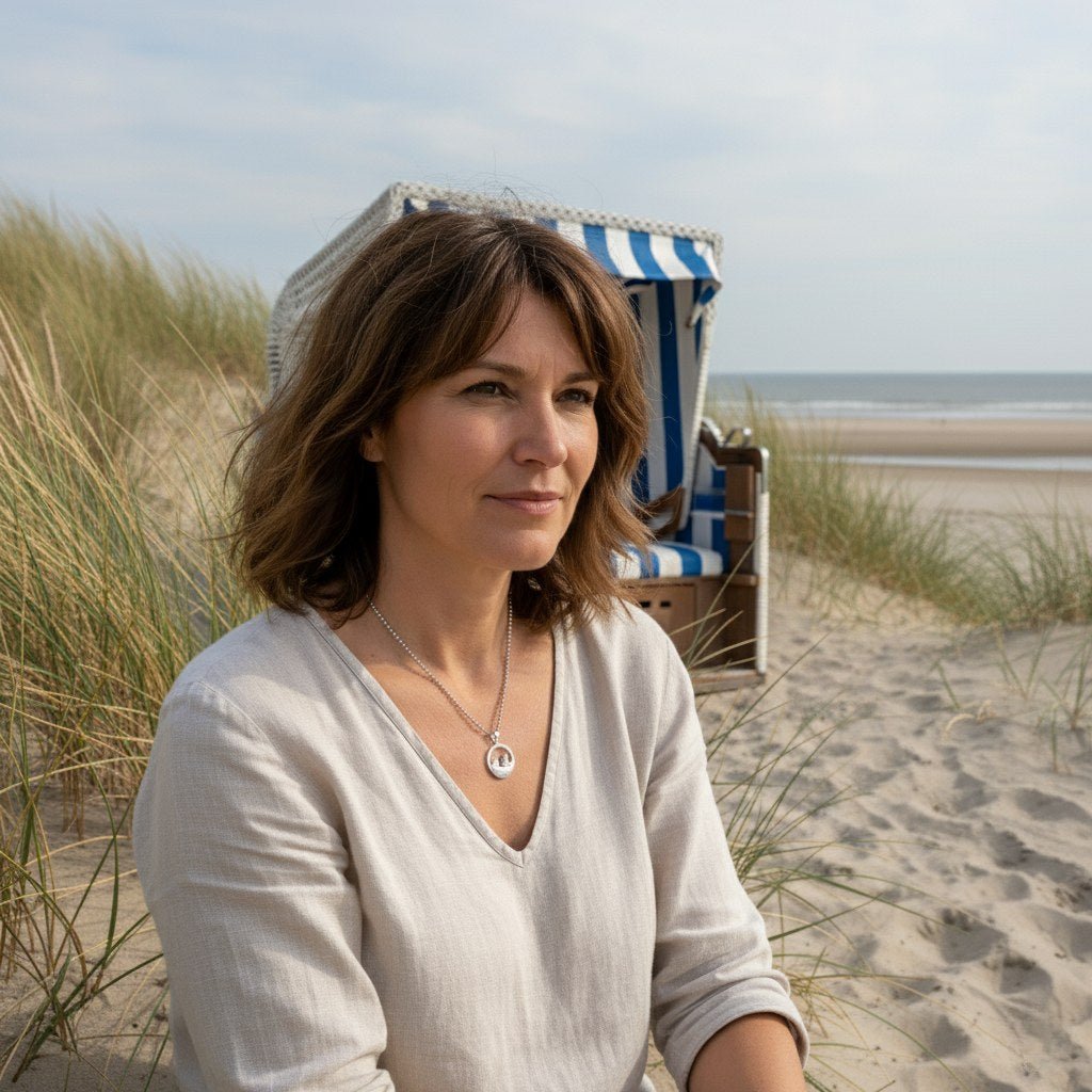 Anker Rund / Düne - Silber - Nordlust®