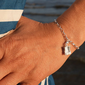 Armband - Charm "Strandkorb" - Silber - Nordlust®