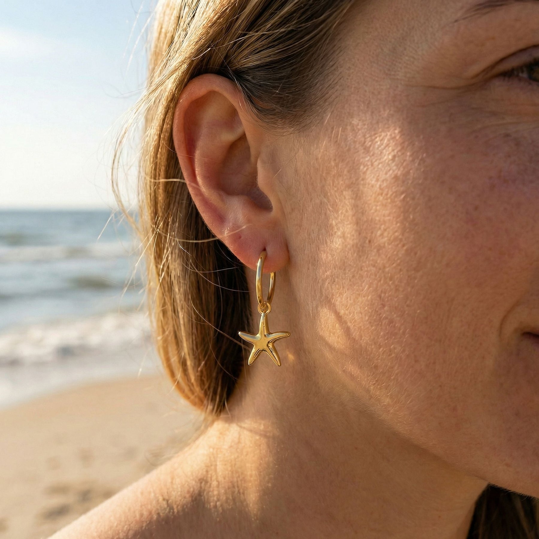 Creolen für Anhänger - Gold - Nordlust®