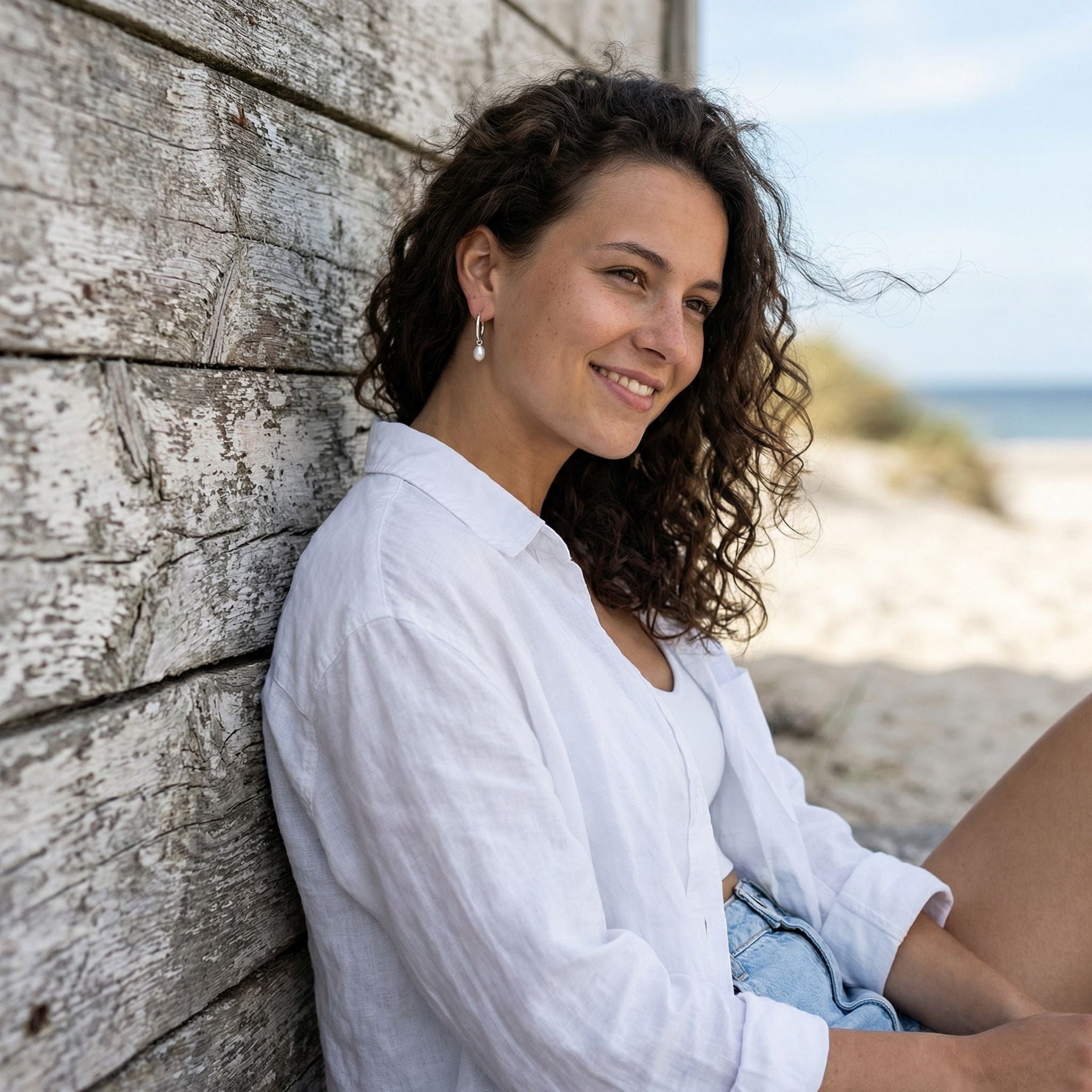 Creolen für Anhänger - Silber - Nordlust®