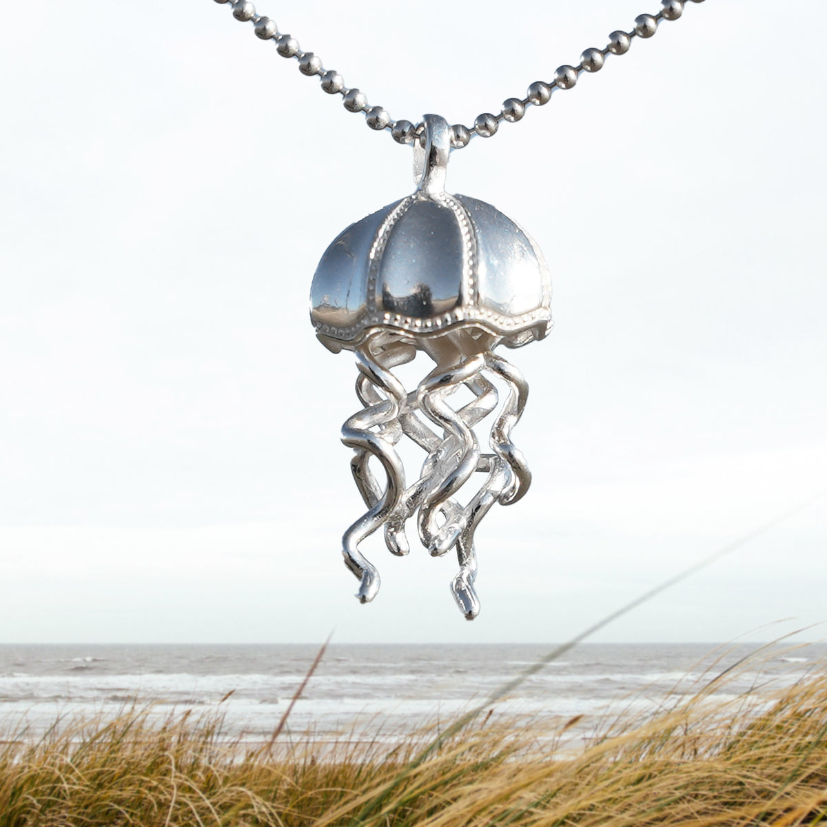 Jellyfish - silver
