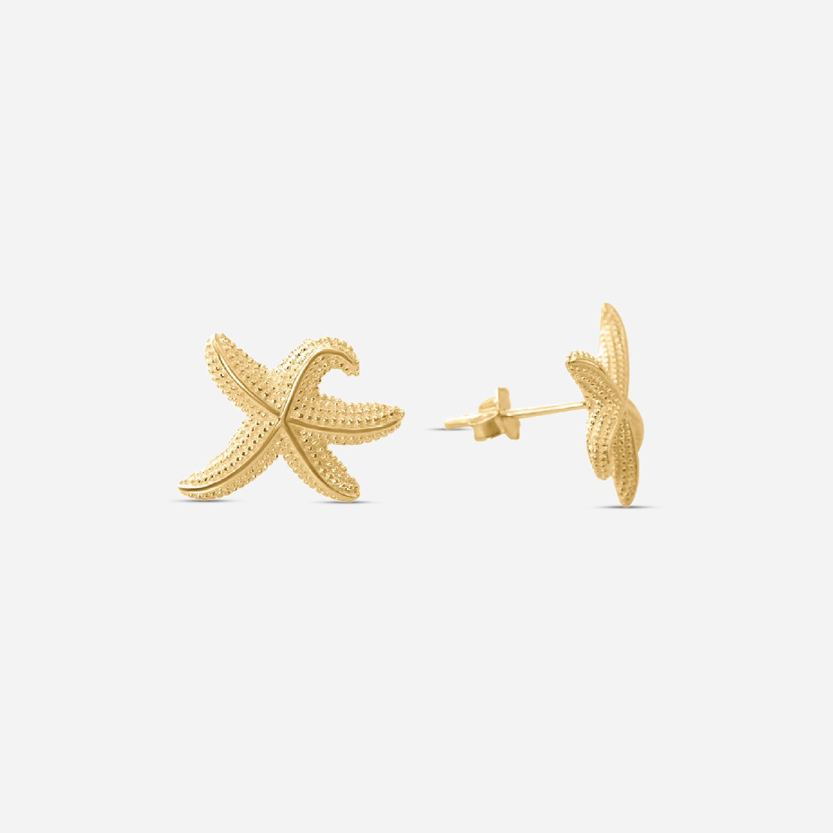 Kinder Ohrstecker Seestern - Gold - Nordlust®