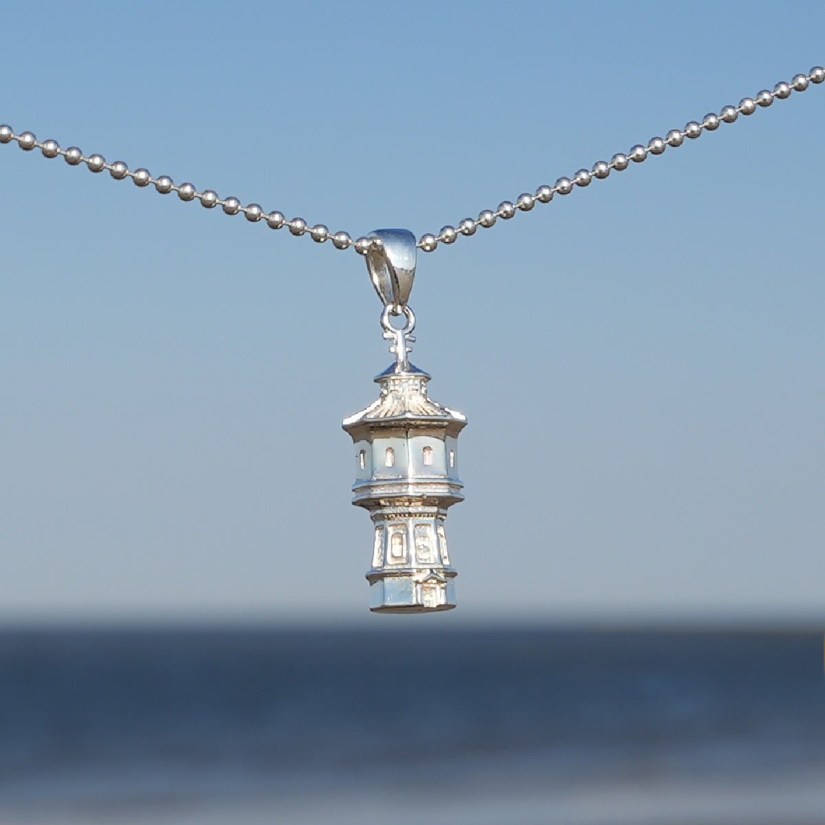 Langeoog Wasserturm - Silber - Nordlust®