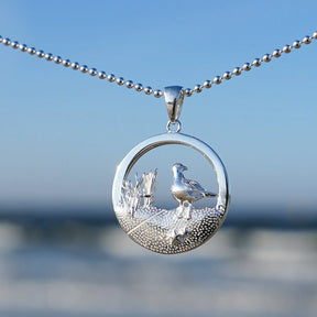 Möwe Rund / Düne - Silber - Nordlust®