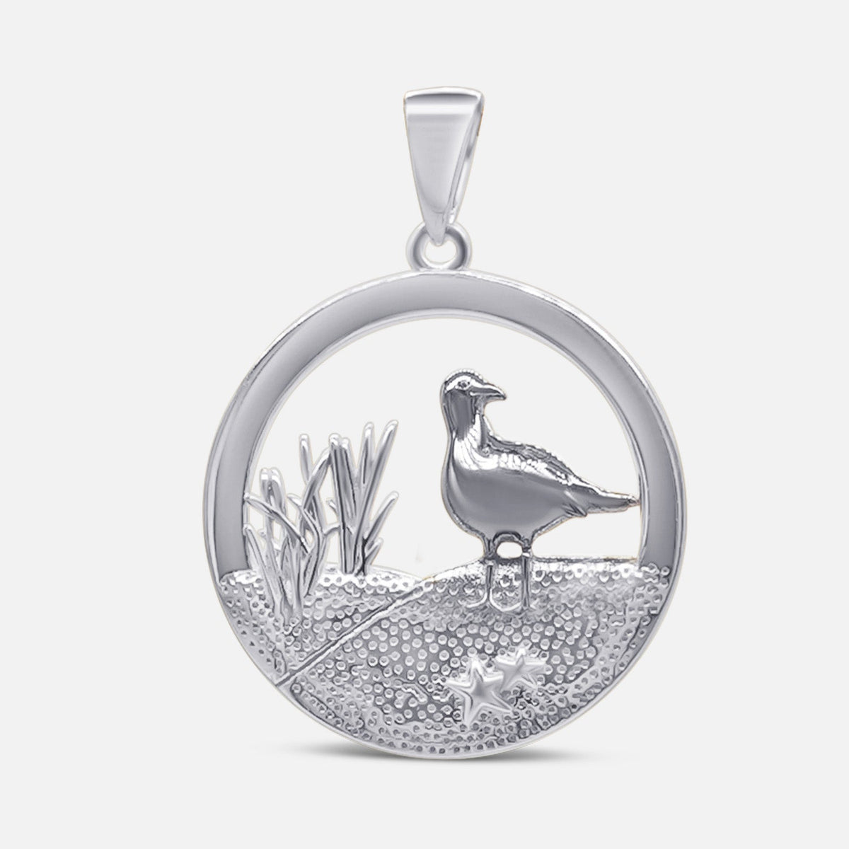 Möwe Rund / Düne - Silber - Nordlust®