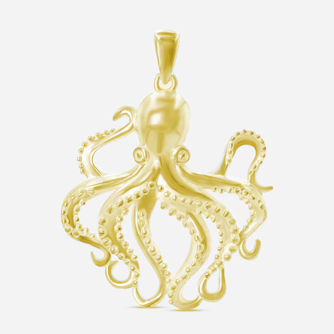 Octopus - silver