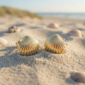 Ohrstecker Herzmuschel