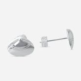 Ohrstecker Klaffmuschel - Silber - Nordlust®