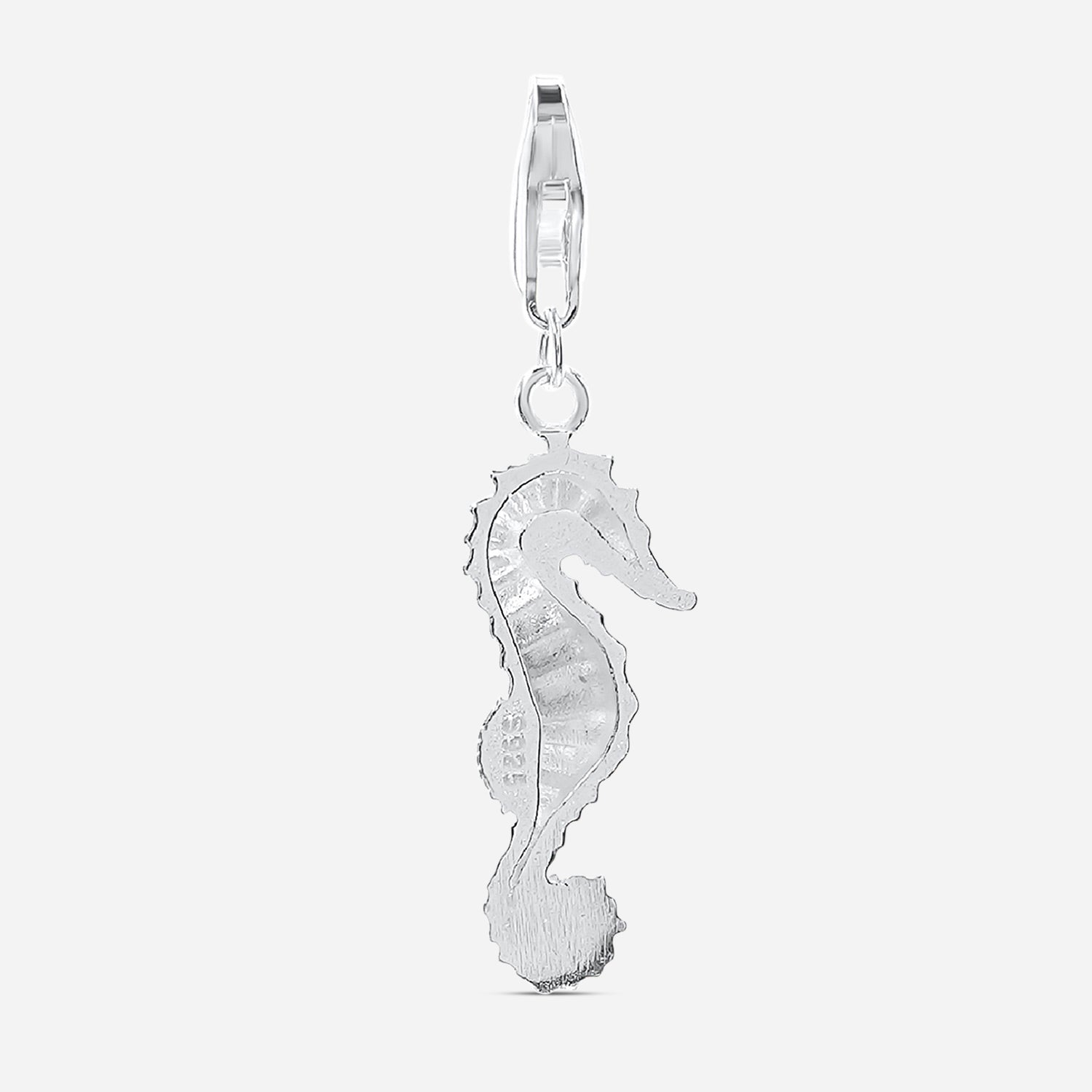 Charm Seahorse - silver