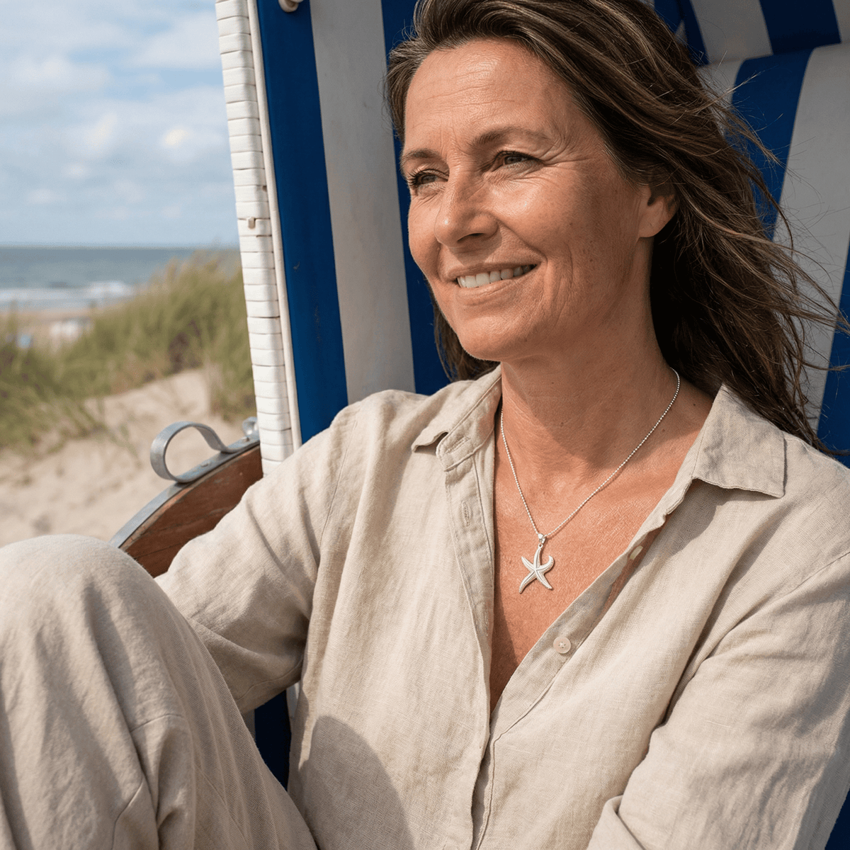 Seestern Groß - Silber - Nordlust®