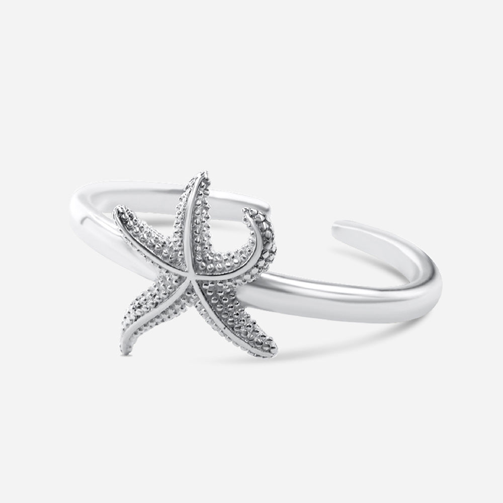 Starfish Ring - silver