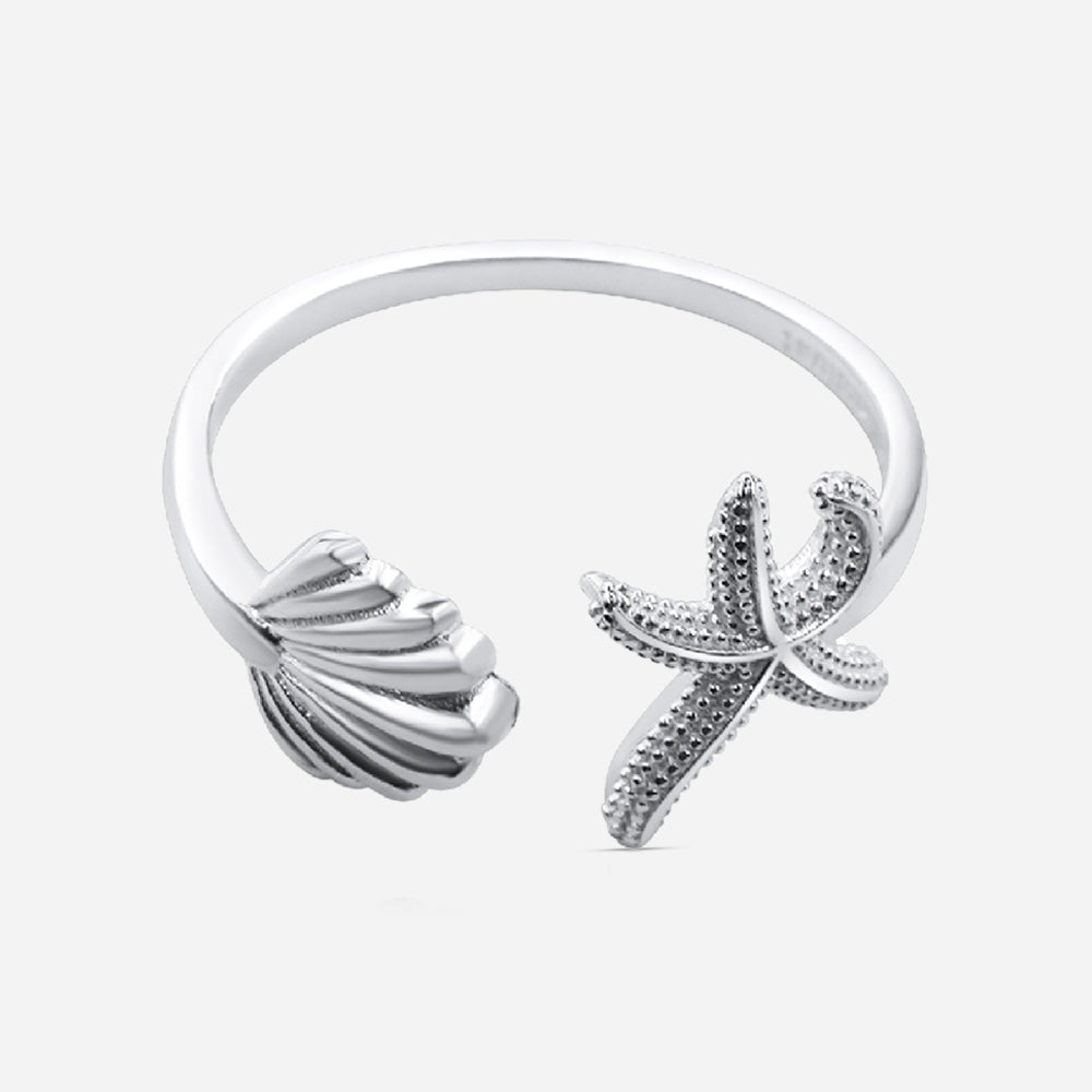 Starfish-Shell Ring