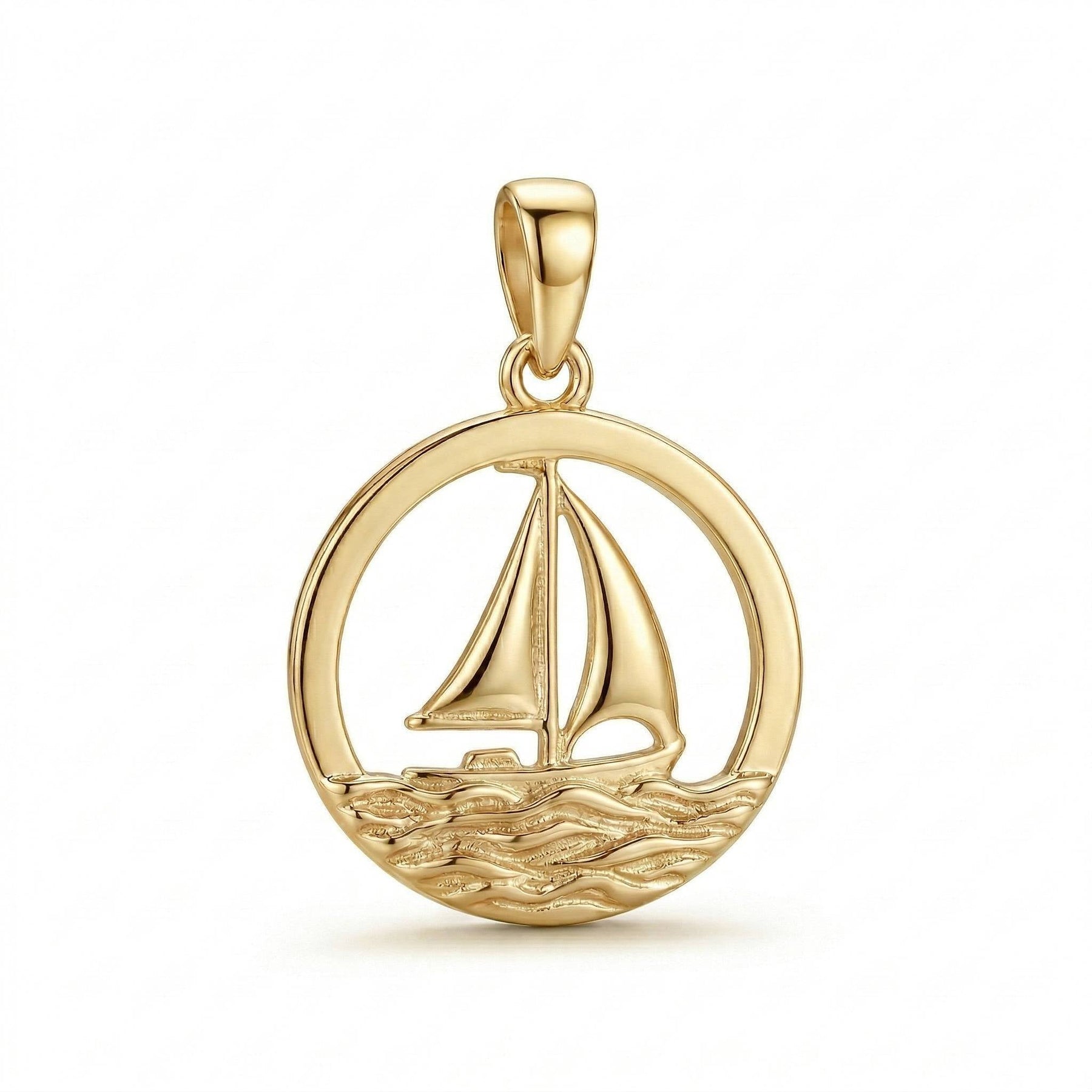 Segelschiff Rund
