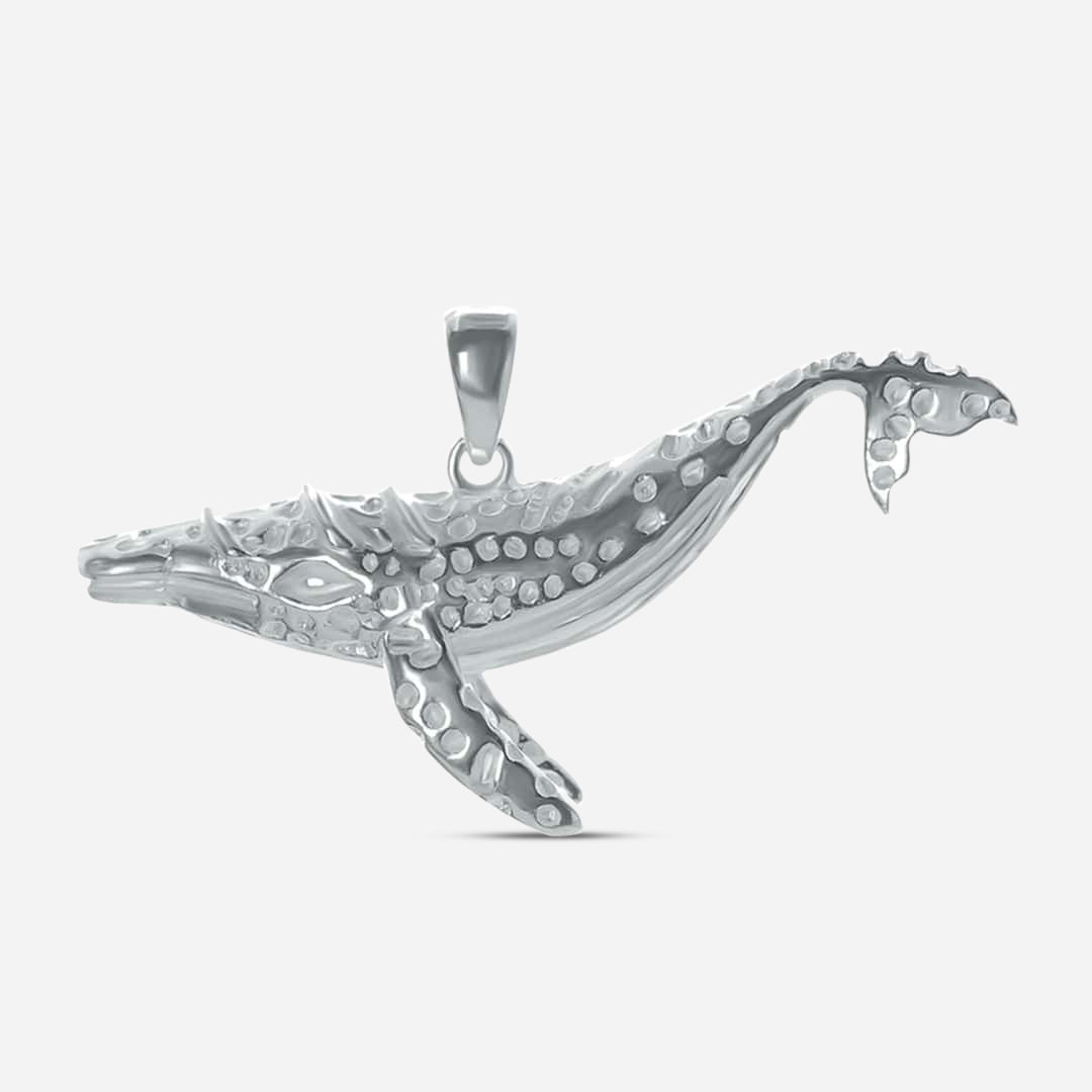 Whale - silver